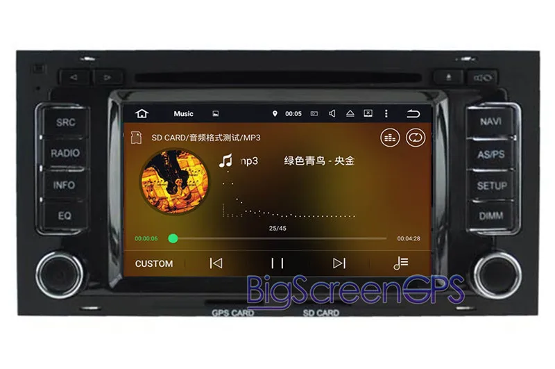 Sale 6.2Inch Android 7.1 Car GPS Navigation For VW Volkswagen TOUAREG 2003-2010 Multimedia  Free Map Monitor Bluetooth Stereo 5