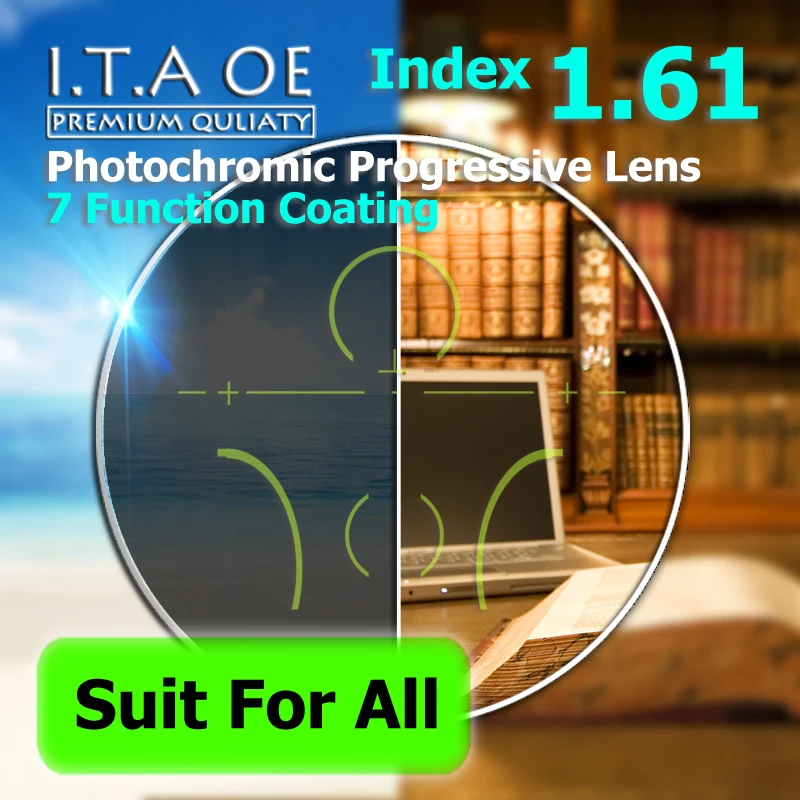 Buy Adult 1.61 Freeform Index Photochromic Transition