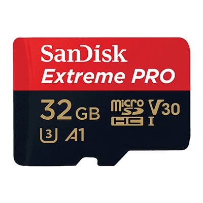 sandisk Extreme Pro Micro SD карты A2 V30 U3 64 Гб 128 ГБ до 170 МБ/с. sandisk TF карта, карта памяти Micro SD с адаптером SD - Емкость: 32GB SD Card