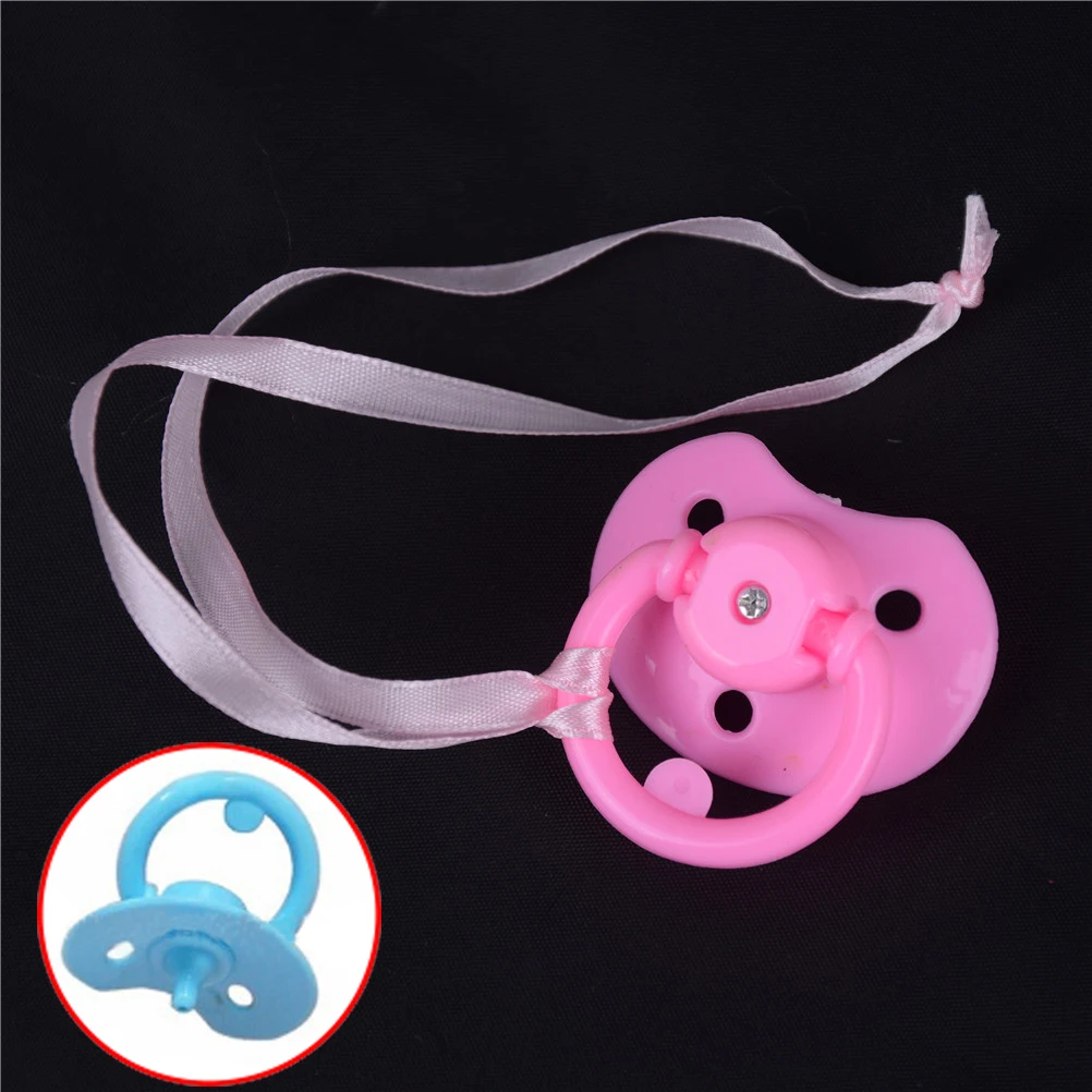 1pcs Random Pacifiers For Doll Handmade Diy Pacifiers Nipples Dummy Fit 