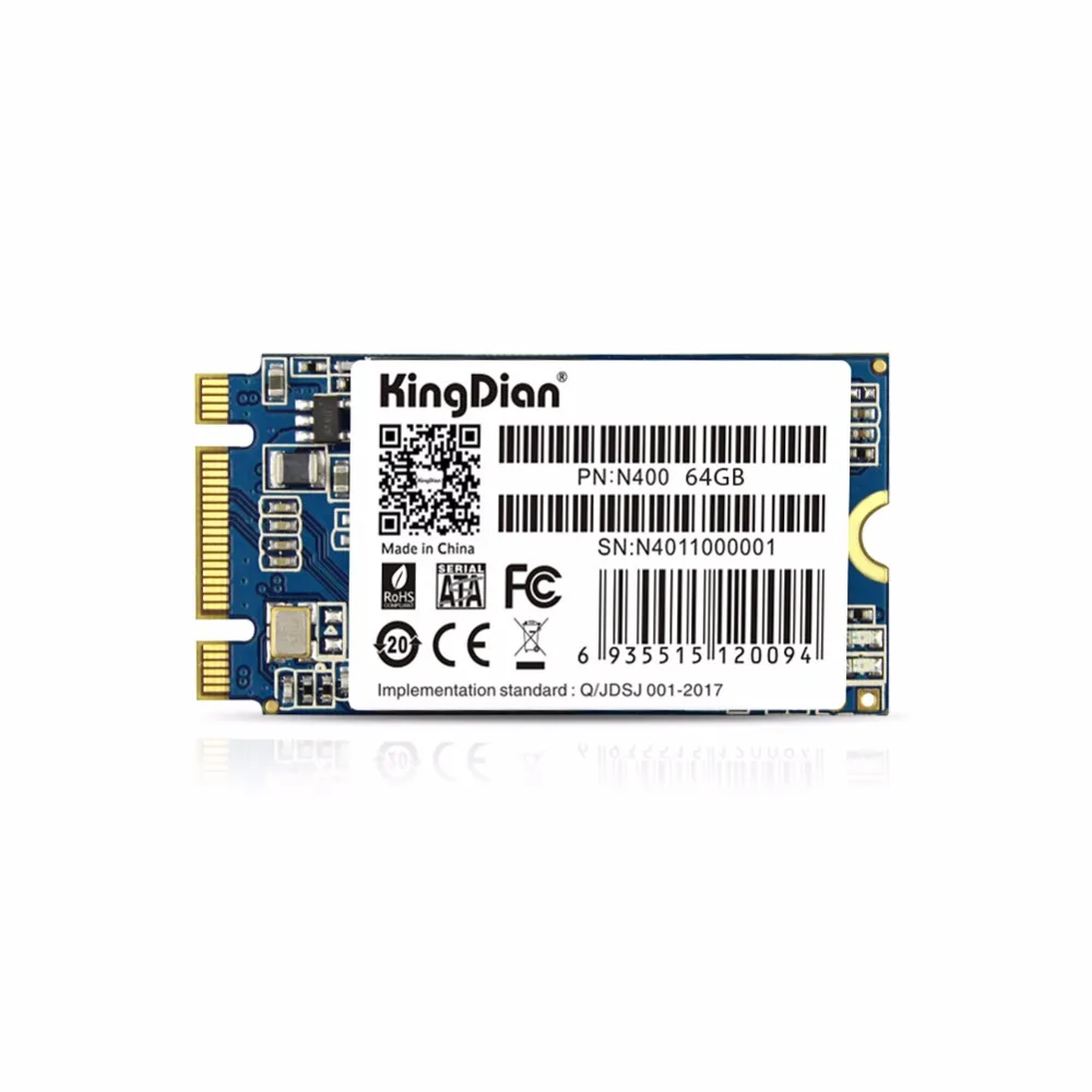 KingDian высокопроизводительный 301/199 Мб/с N400 64 Гб SSD для настольного ПК ноутбука