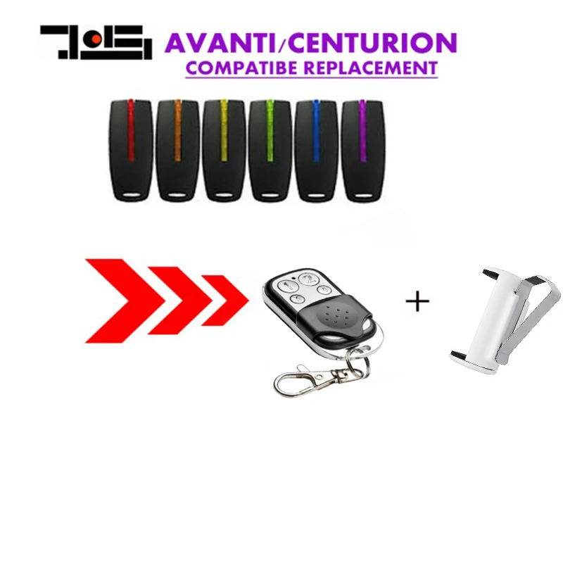 

2pcs For Avanti replacement remote Triocode compatible Garage Door Remote Control free shipping