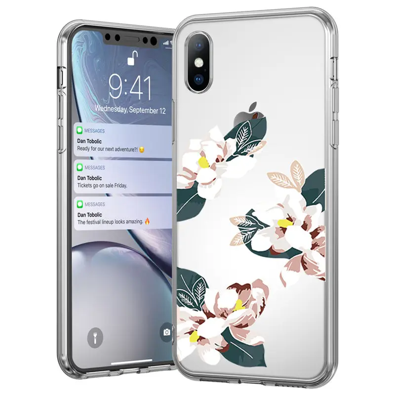 Мягкий силиконовый чехол Ottwn для iPhone 11, 7, 8, 6, 6S Plus, 5, 5S, SE, Ретро стиль, листья, цветы, чехол для телефона s, для iPhone XR X XS Max, задняя крышка - Цвет: 4698