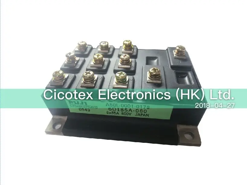 Transistor de Poder do Módulo Igbt 6di85a060 A50l00010178 6di85a-060 A50l-0001-0178 6x85a 600v
