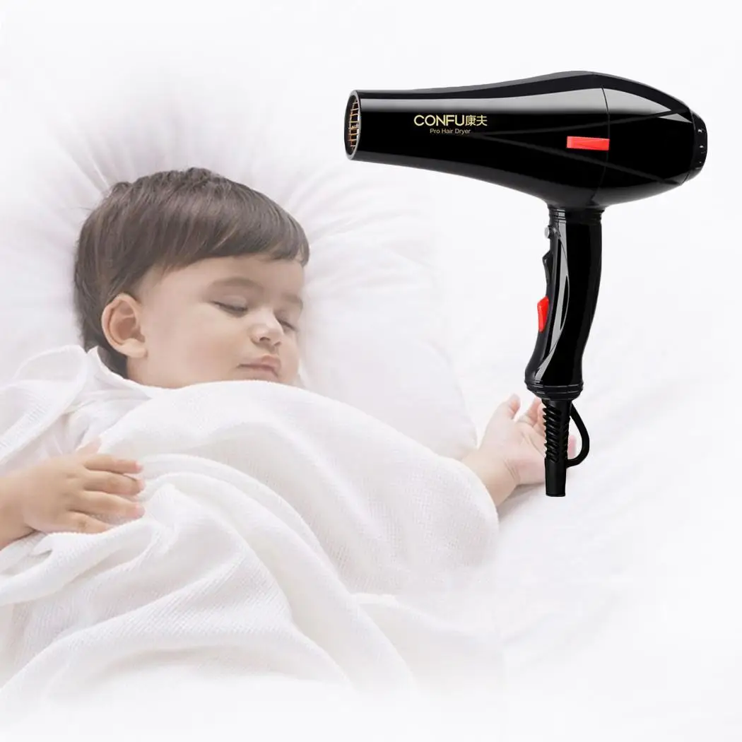 

2300W Professional Electric Blow Hair Dryer Over 2.8 meters Heat Protection 220V UK Plug, EU Plug Appliances