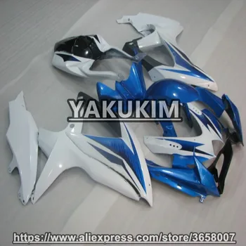 

YAKUKIM ABS Injection Fairing Kits For Suzuki GSXR600 750 K8 08-10 Year 2008 2009 2010 GSXR 600 GSXR750 K8 08 09 10 Moto Fairing