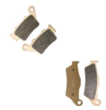 Pastilhas de freio comprimido conjunto apto para praga sujeira ed250 ed 250 1999 & up dianteiro traseiro