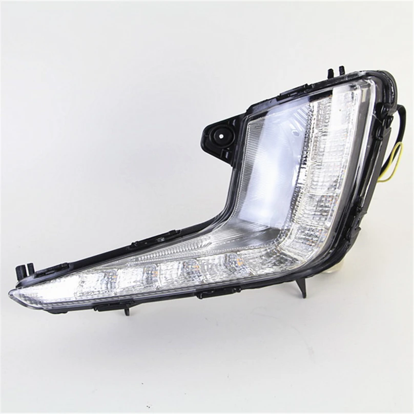 

wholesale car styling For KIA Rio K2 2011 2012 2013 2014 bright LED DRL Daytime Running Lights 12V Daylight top quality light