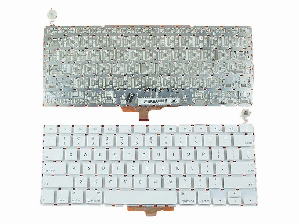 NEW US layout/Letter Laptop Keyboard for APPLE Macbook A1181 WHITE Replacement Repair Notebook Keyboards
