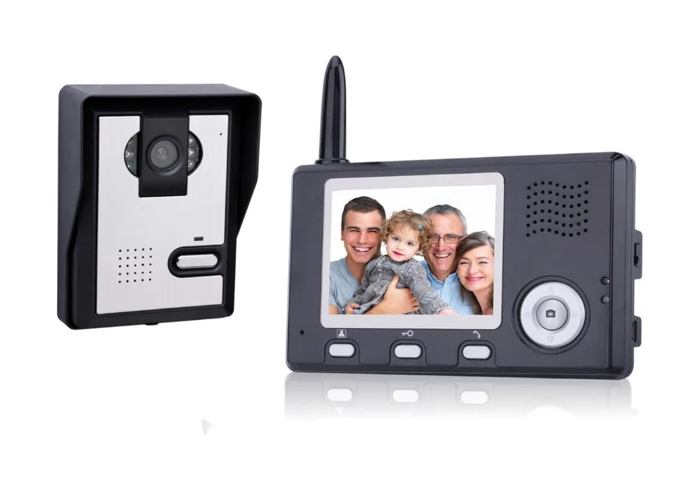 3.5inch wireless video door phone system manufacturer free
