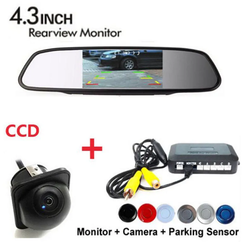 Koorinwoo Dual Core CPU font b Car b font Parking Sensors Alarm Buzzer Rear font b