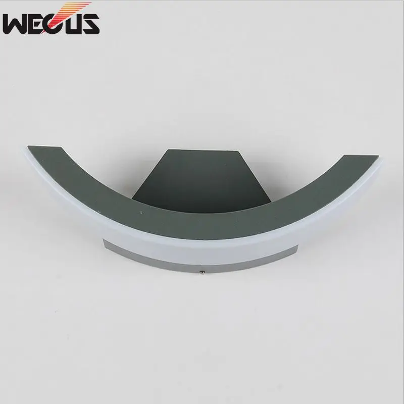 Outdoor waterproof LED wall lamp, die-cast aluminum wall lamp