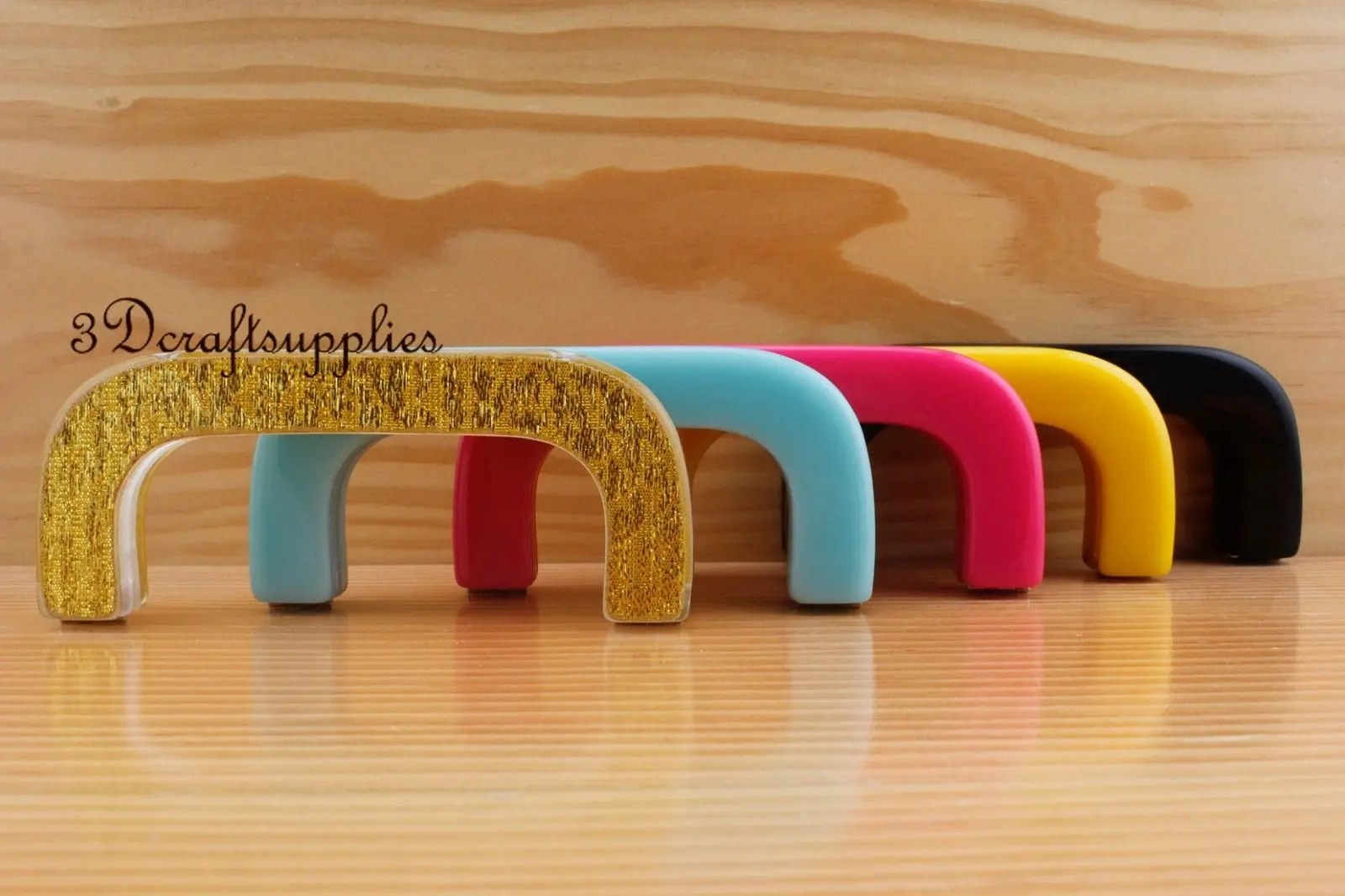 

Purse frame 5 inch x 2 inch ( 12.5 cm x 5 cm ) Acrylic Resin 5 colors to choose