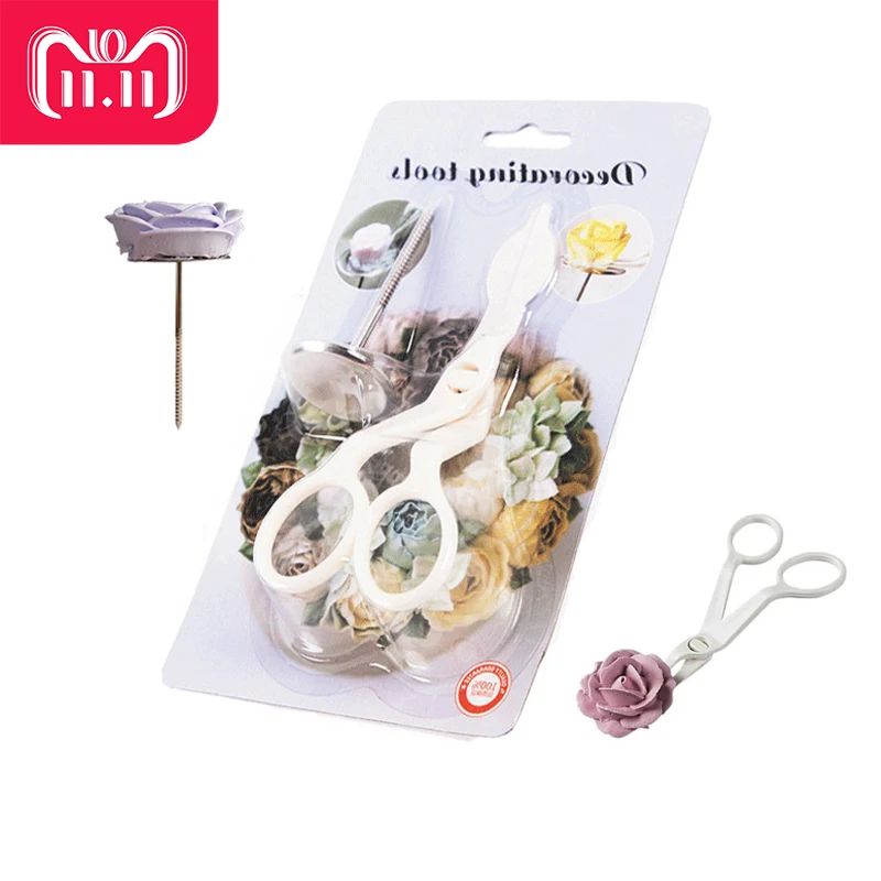 Cake Buttercream Rose Flowers Decorating Tools Baking Accessories