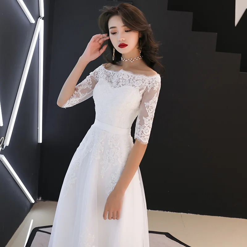 Белые банкетные платья в восточном стиле, китайское винтажное традиционное свадебное платье Cheongsam, грандиозное вечернее платье, размер XS-XXXL