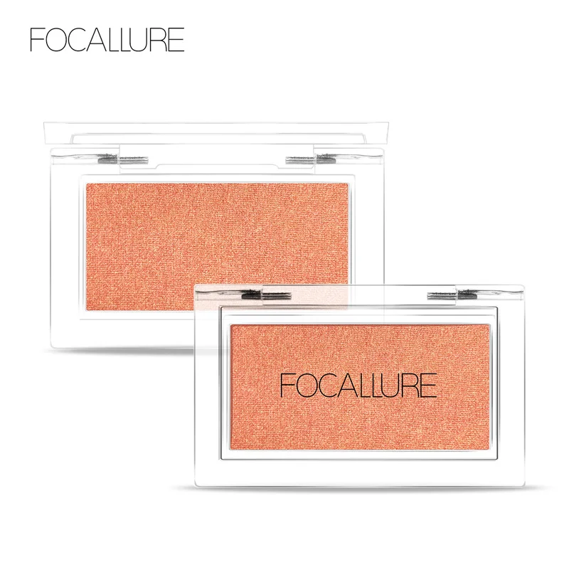 

FOCALLURE Face Makeup Blusher Pressed Powder Foundation Contour Natural Makeup Professional Face Blusher