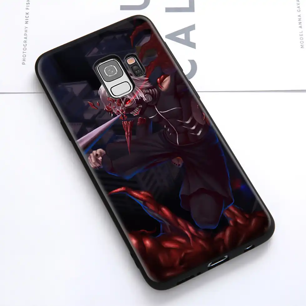 WEBBEDEPP Tokyo Ghoul мягкий чехол для Samsung Galaxy S10 S10e S9 S8 Plus S7 S6 Edge & J6 2018 Note 10 9 8|Специальные