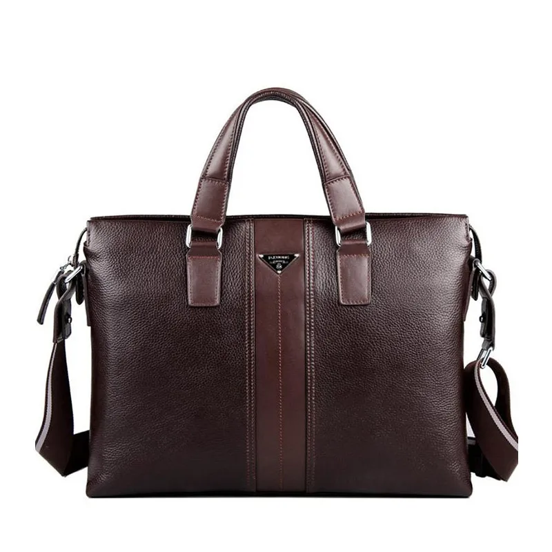 Men Genuine Leather Briefcase Handbag Famous Laptop Bag Briefcase Cowhide Bag Shoulder Bags Men's Leather Male Bags for men 2018 Men Genuine Leather Briefcase Handbag Famous Laptop Bag Briefcase Cowhide Bag Shoulder Bags Men's Leather Male Bags for men 2018