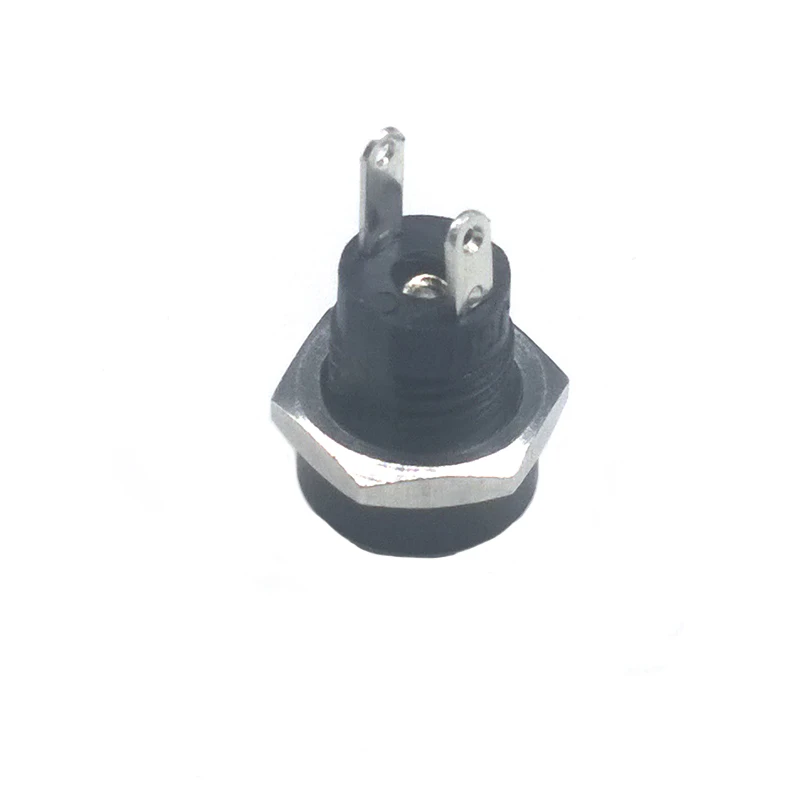 10 шт./лот DC022B 3A 12v DC разъем источника питания Женский панельный 5 2 1 мм Штекерный