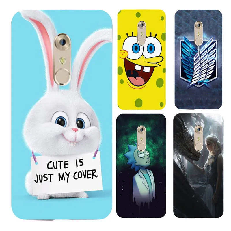 

Case For ZTE Axon 7 Mini Cute Animal Scenery Printing Patterned For ZTE Axon 7 Mini 7Mini Case Phone Back Cover Fundas Case