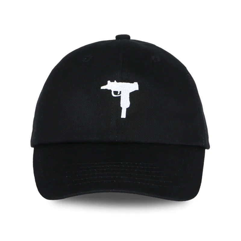 Новая мужская Очаровательная бейсбольная кепка с простым пистолетным узором, модная однотонная Популярная Женская бейсбольная кепка в винтажном стиле CP1056