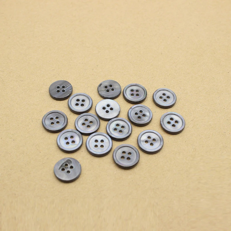 gray buttons sewing