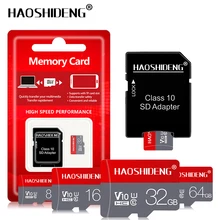 Crazy Hot Новая карта памяти 64 Гб micro sd карта 32 Гб класс 10 TF usb-носитель в виде карточки 16 ГБ 8 ГБ micro sd карта