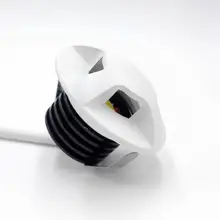 10 шт. мини-прожектор 3 Вт светодиодные встраиваемые потолочные светильники D52 H38mm с регулируемой яркостью, белый корпус, лампы для гостиной, спальни+ светодиодный драйвер