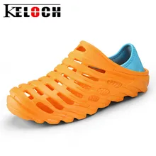 Keloch/ Пляжная Летняя обувь Для мужчин быстросохнущие сандалии для прогулок мужской Шлёпанцы для женщин прогулки Рыбалка Обувь Praia спортивные Спортивная обувь Для мужчин