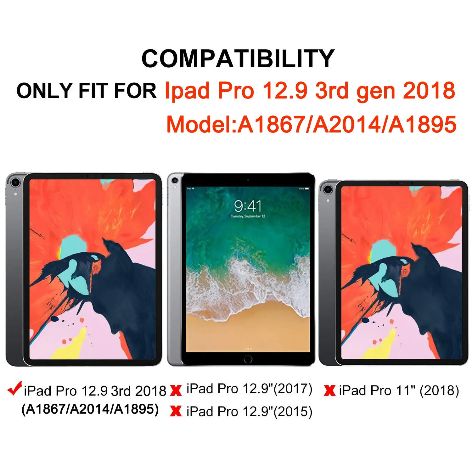 Чехол для клавиатуры с подсветкой Ipad Pro 12 9 2018 подставкой карандашом умный чехол