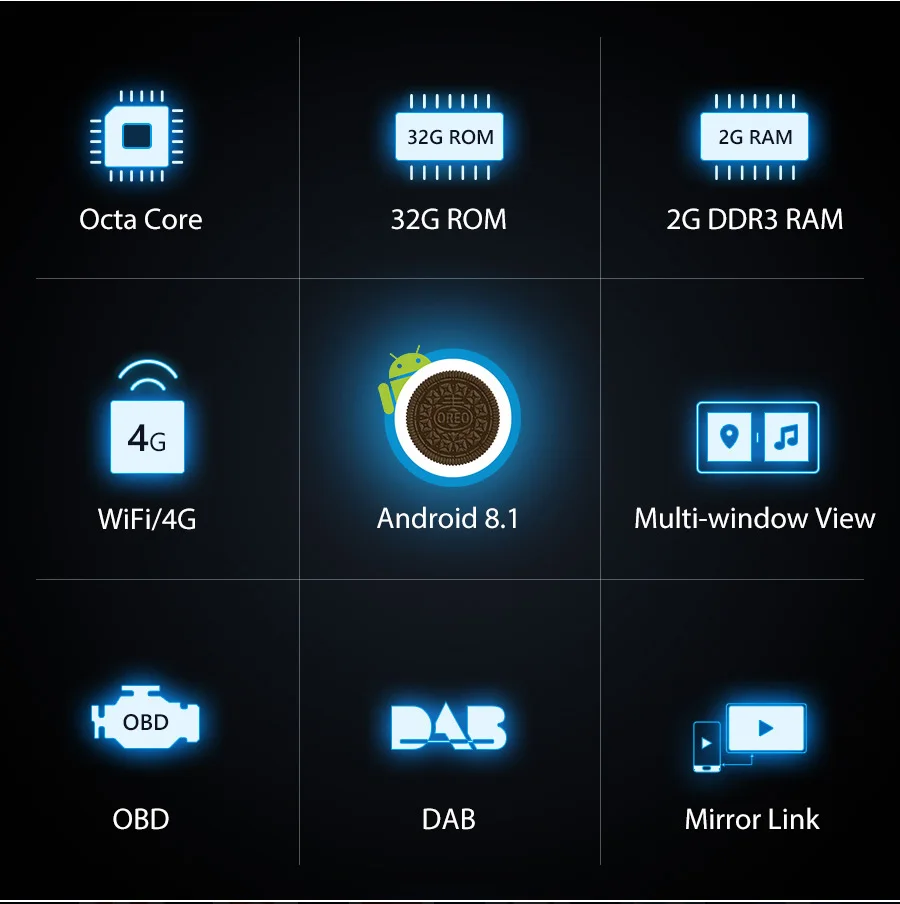 XTRONS 10," Android 8,1 Восьмиядерный радио 32 Гб Поворотная Лицевая панель 2.5D изогнутый экран автомобильный стерео плеер gps OBD 1& 2 DIN без DVD