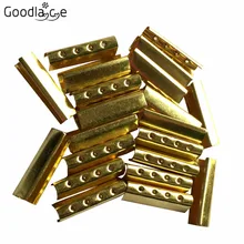 20 шт набор плоские открывающиеся металлические аглеты DIY шнурки Ремонт Замена наконечники для шнурков