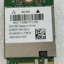 BroadCom BCM94352Z BCM94352 DW1560 NGFF 867 Мбит/с Bluetooth 4,0 802.11AC Wlan Card беспроводная сетевая карта