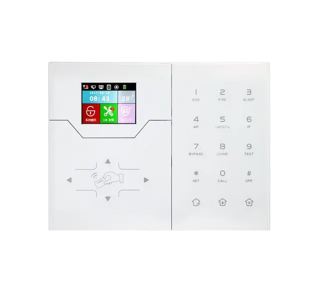 Focus HA-VGW English French Menu Wifi Alarm GSM Alarm system Security Apartment Burglar Alarm Smart APP Anti thief Set