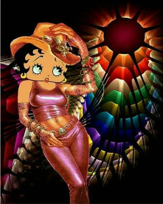 

Diamond Embroidery cartoon girl Pattern DIY Needlework Diamond Painting Cross Stitch character Series 5d Rhinestones Painting