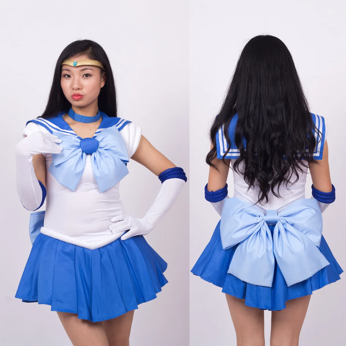 Sailor Moon Cosplay Costume Accessory Sailor Mercury Mizuno Ami Head Dress V2 