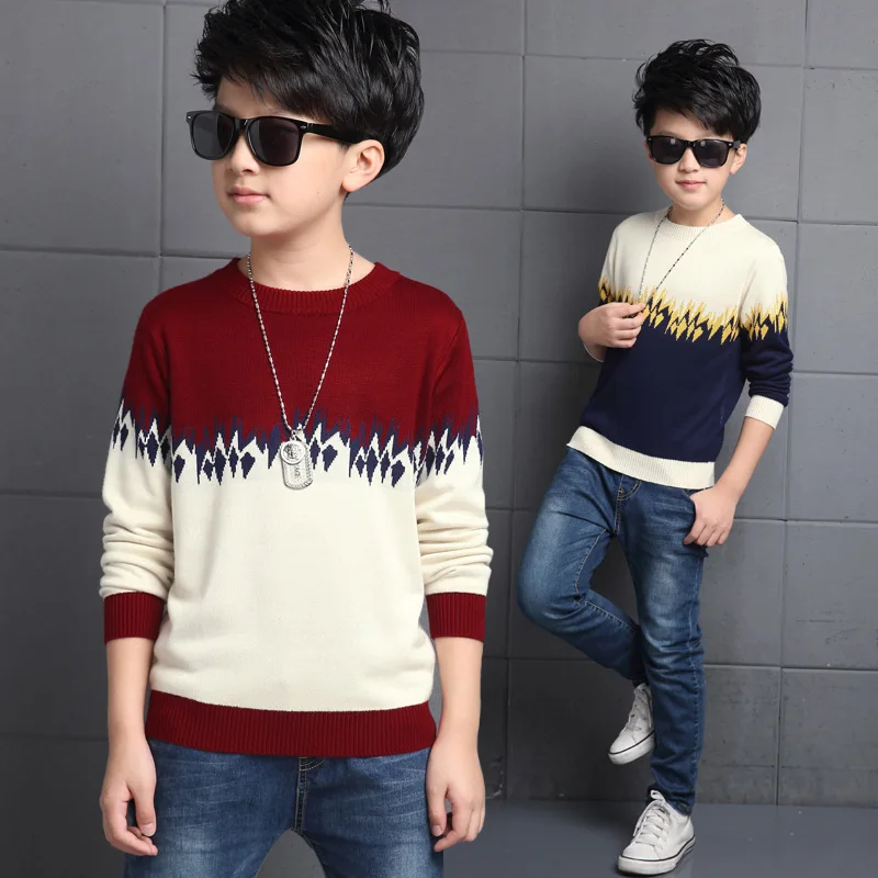

2016 Special Offer Casual Children's Wear Boy's Sweater Qiu Dong Outfit New Cuhk Knitted To Keep Warm Render Children In Winter