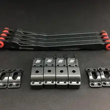 Капо ace1 на гусеничном ходу c2 тележка верхняя шатун 8 1 предмет для 1/10 Масштаб RC Капо ace1 Рок Гусеничный 4x4 грузовик