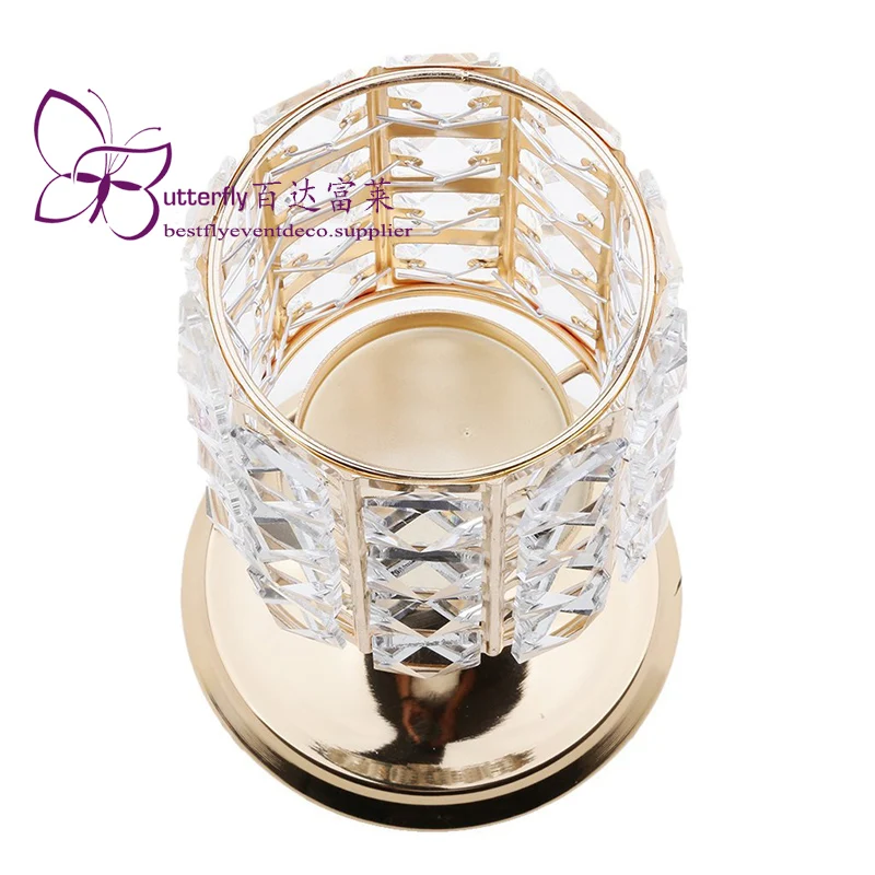 Crystal Votive Tealight Candle Holders -5