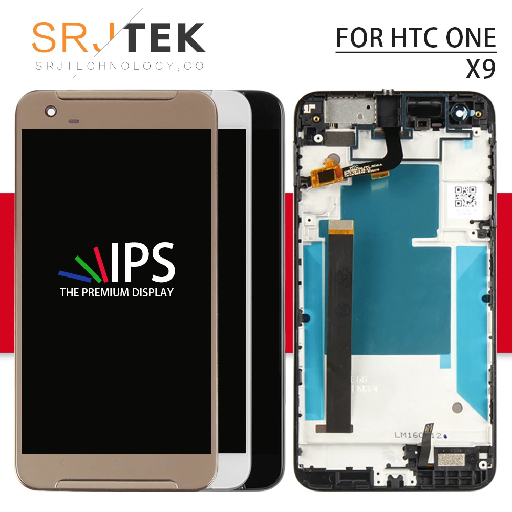 

Srjtek Screen For HTC One X9 LCD Display Touch Digitizer Sensor Glass Assembly 5.5'' For HTC One X9 Display Touch Screen black