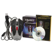 Computer Accessories 2500DPI 6 Buttons wired USB Optical Mouse Mice For Laptop Computer PC Gamer New