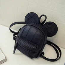 Disney Микки Маус дети мультфильм рюкзак девочка прекрасный мини сумка на плечо уличная сумка сумки для хранения