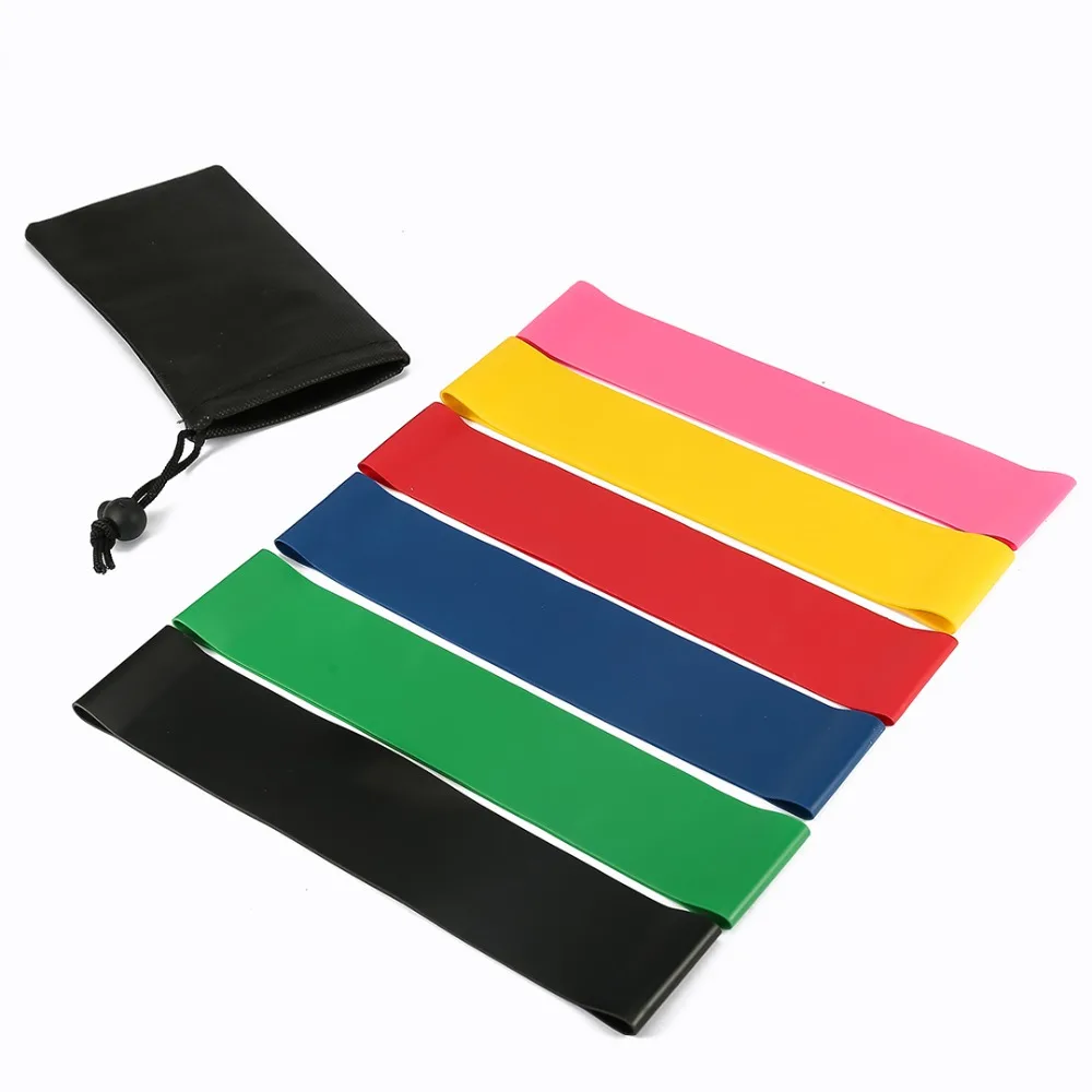 

Fitness Resistance Bands Set Strap Workout Exercise loop Rubber Body Building Gym Pilates Yoga Colorful Home Sports Expander