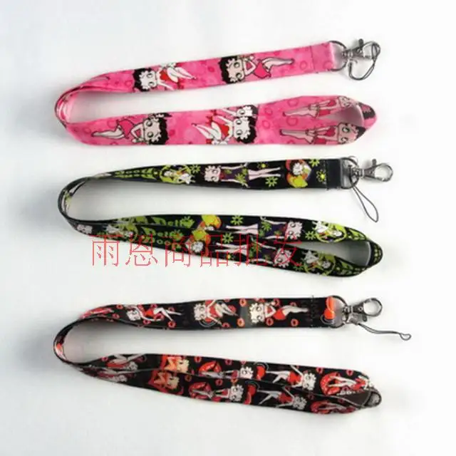 

Cute Cartoon Neck Lanyards Betty pattern 10pcs/lot