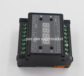 

DMX302 DMX triac dimmer led brightness controller AC90-240V 50Hz/60Hz high voltage 3 channels 1A/channel