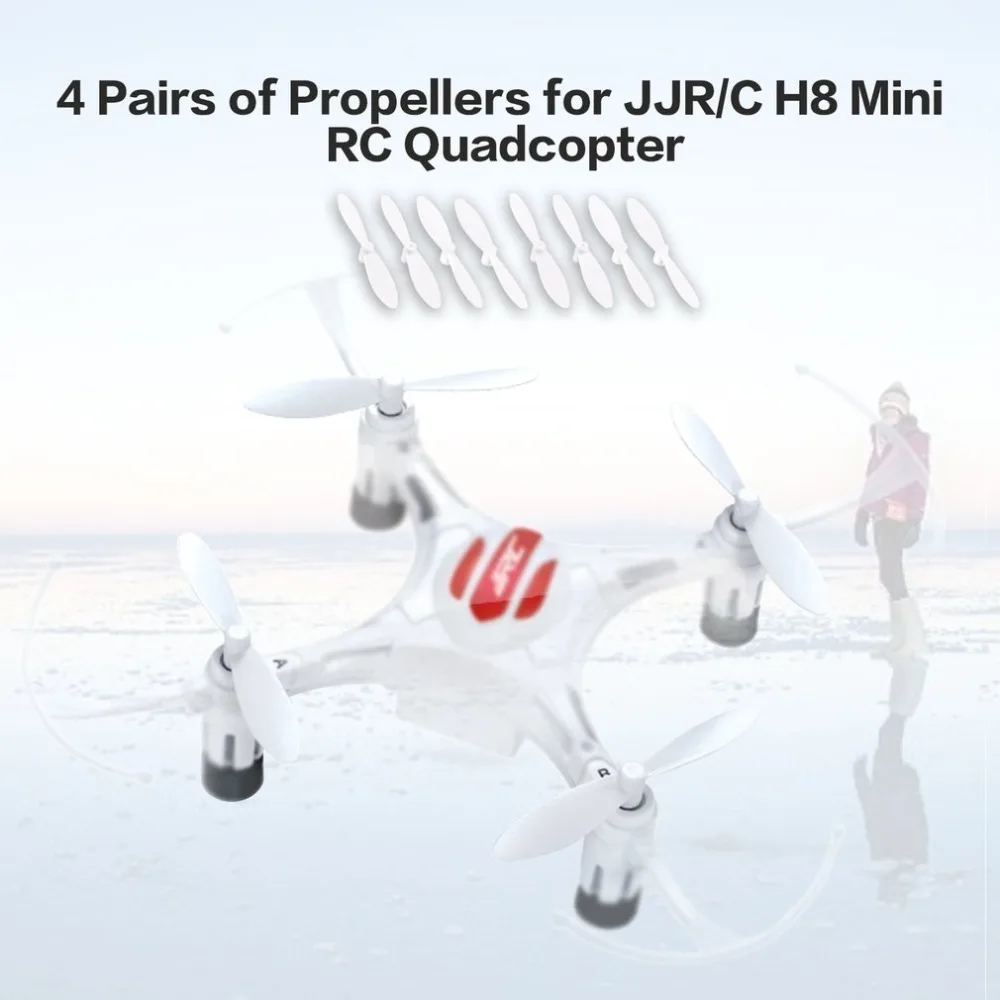 4 пары портативных пропеллеров CW/CCW Для Eachine JJR/C H8 Mini RC Quadcopter оригинального дрона