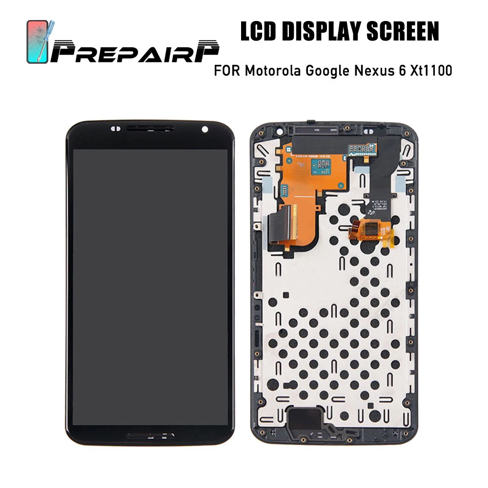 

High quality LCD screen for Motorola Google Nexus 6 lcd display digitizer touch screen for Motorola Google Nexus 6 Xt1100