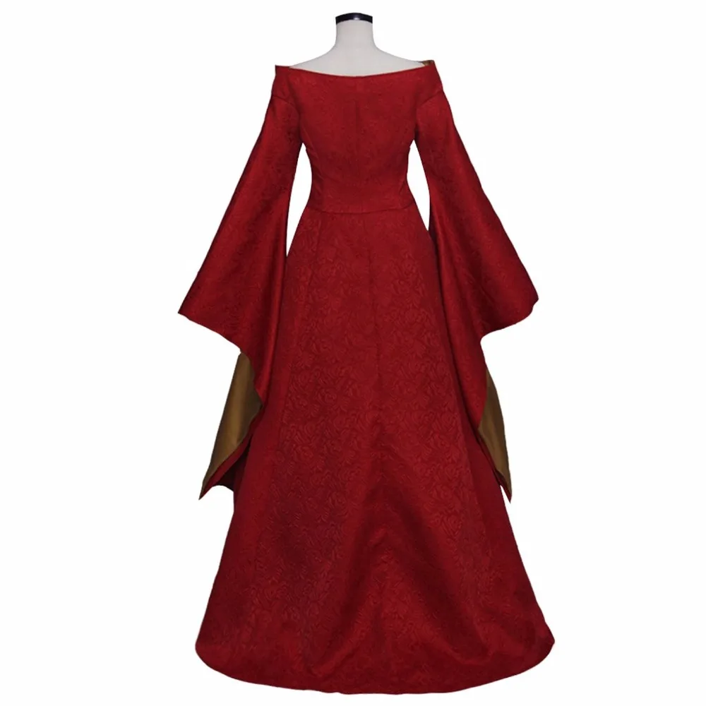 Игра престолов Cersei Lannister карнавальный костюм красное платье|game of thrones cersei|costume game