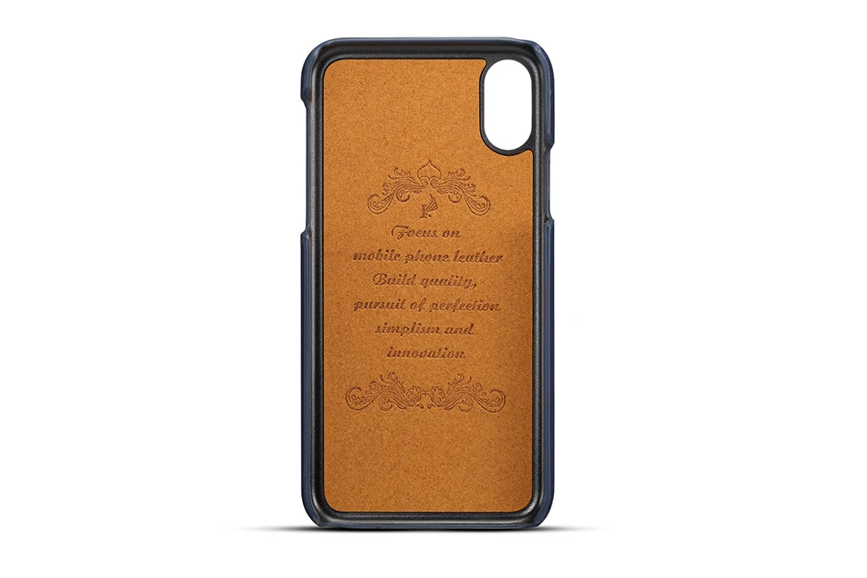 !ACCEZZ Luxury Cover Capa For iphone X XS XS MAX XR Leather Business Protective Back Cases Fundas Coque With Card Pocket Shell (9)