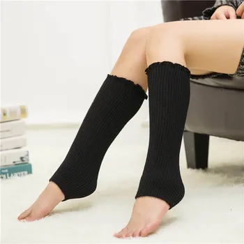 

Hot Boot Legging Warmers Crochet Womens Gaiters Knitted Solid Casual Loose Long Socks Leg Warmers For Girls Dropshipping